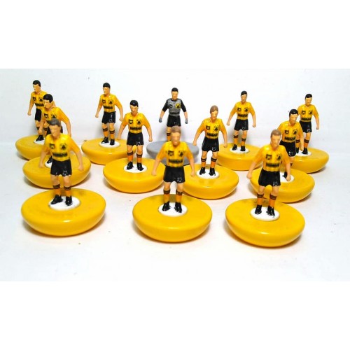 Subbuteo Andrew Table Soccer AEK Athens 1985-86 on Classic Hasbro bases